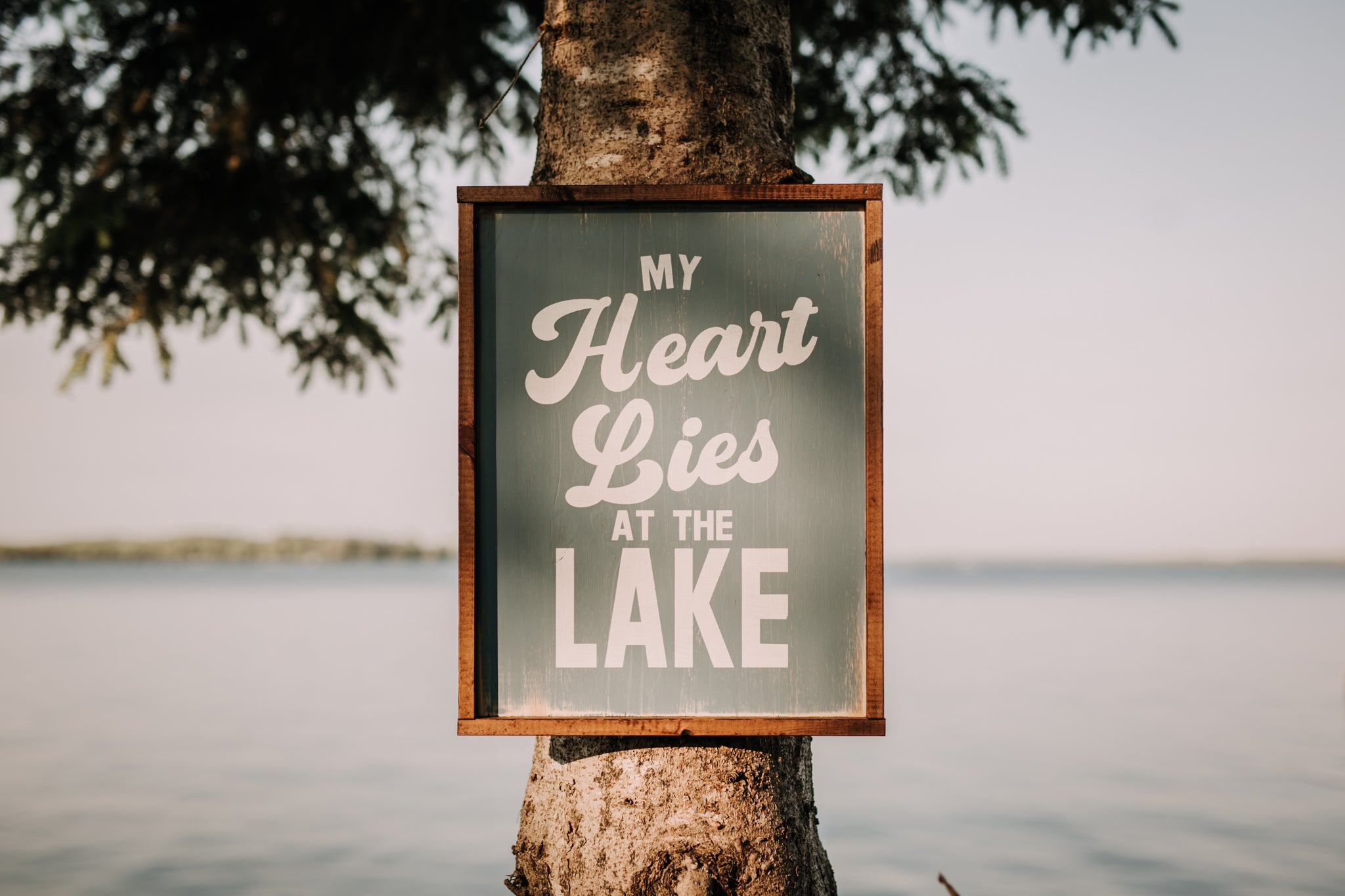 My heart lies at the lake