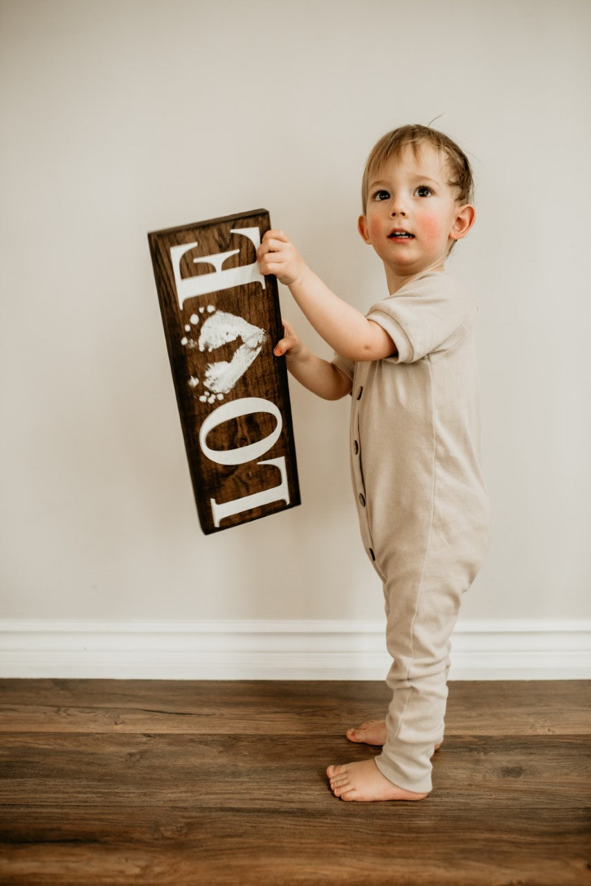 Toddler Footprint LOVE Kit