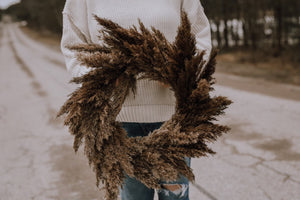 Pampas Grass Wreath